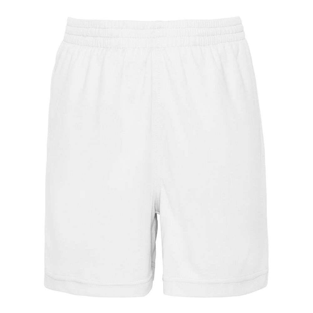 AWDis Just Cool Childrens/Kids Sport Shorts / Arctic White